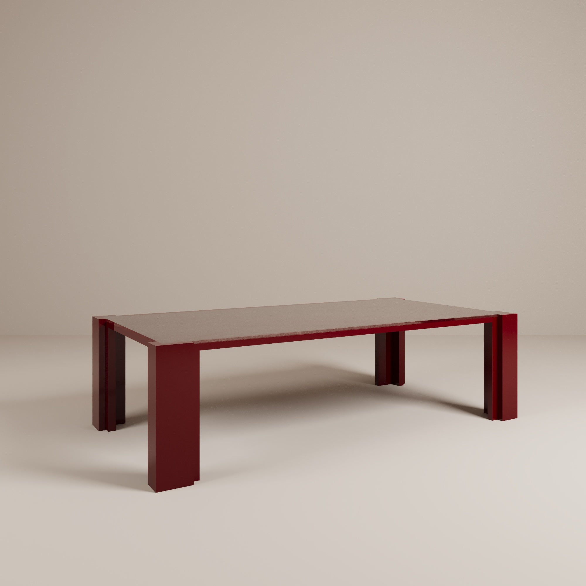 DE STIJL COFFEE TABLE - Red-Coffee Table-Creande-NowShopFun