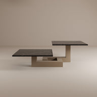 De Stijl L Mermer Alçak Orta Sehpa-Orta Sehpa-Creande-NowShopFun