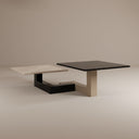 De Stijl L Mermer Alçak Orta Sehpa