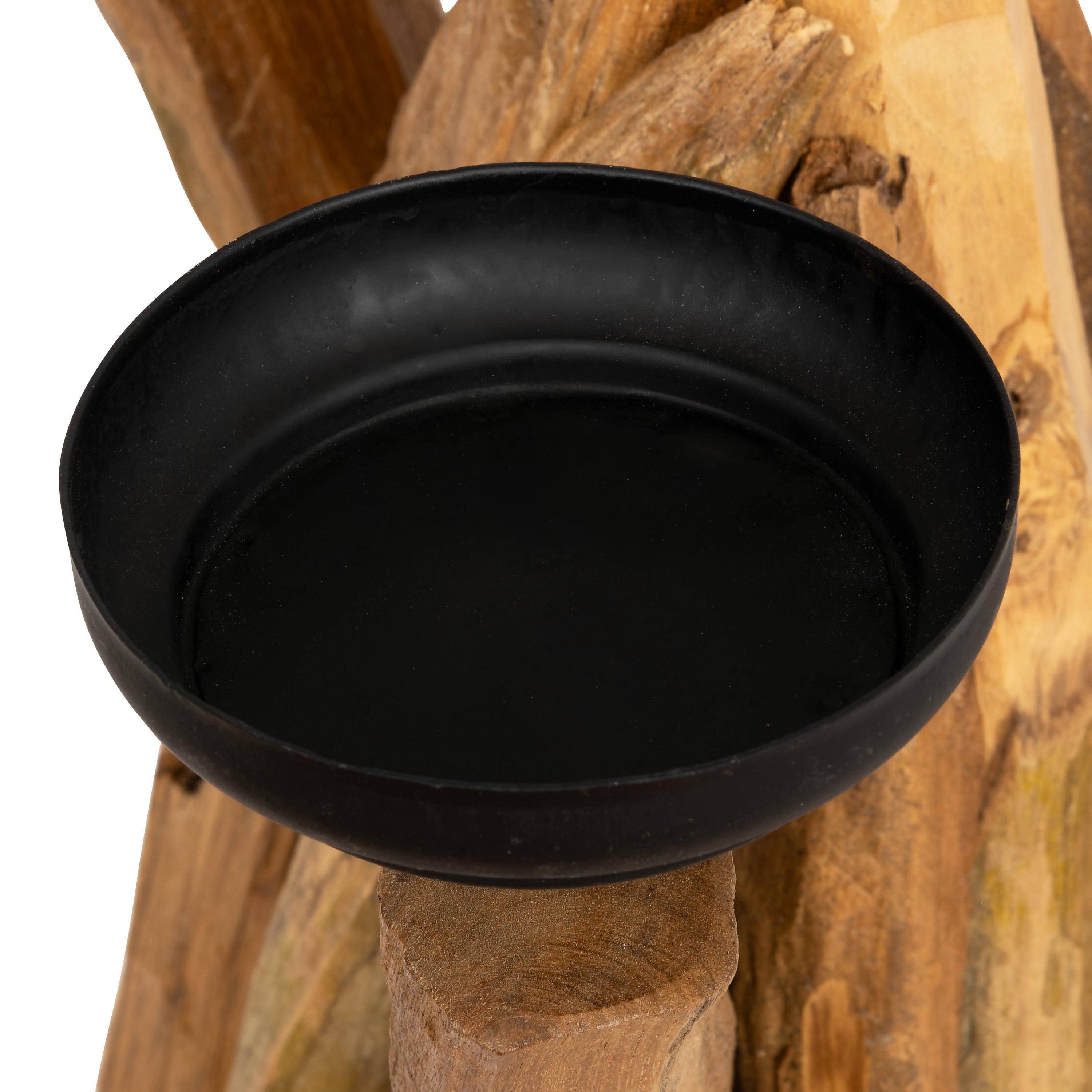 Dekoratif 3 Lü Mumluk Teak