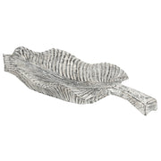 Dekoratif Gondol Leaf Teak Siyah Ağırtılmış-Artika Design-NowShopFun