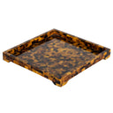 Dekoratif Kare Sedefli Tepsi Deniz Kabuğu Kaplama 27×27 Cm-Tepsi-Artika Design-NowShopFun