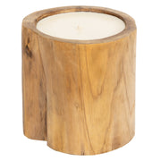 Dekoratif Mum Teak Silindir