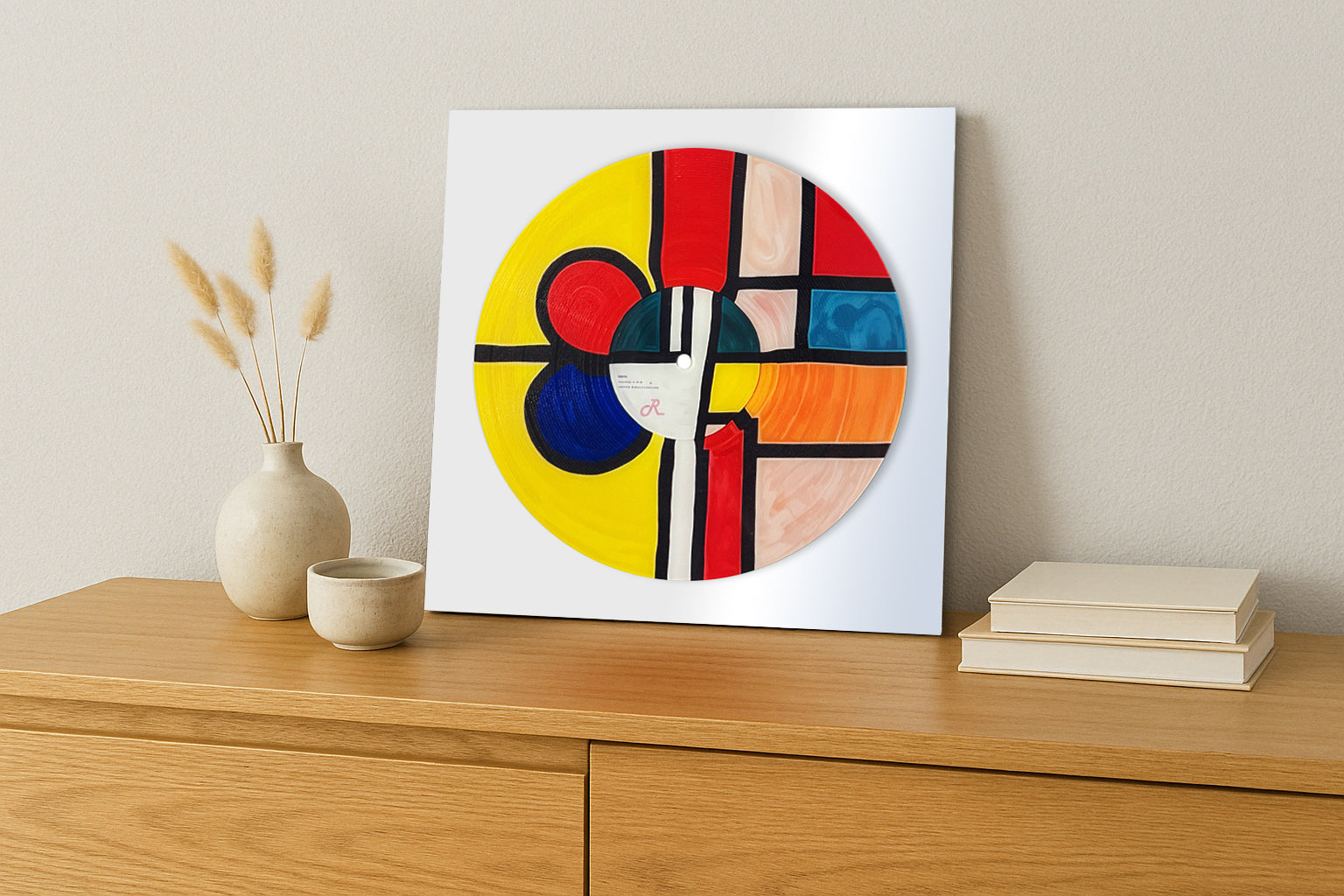 Dekoratif Plak Geometric