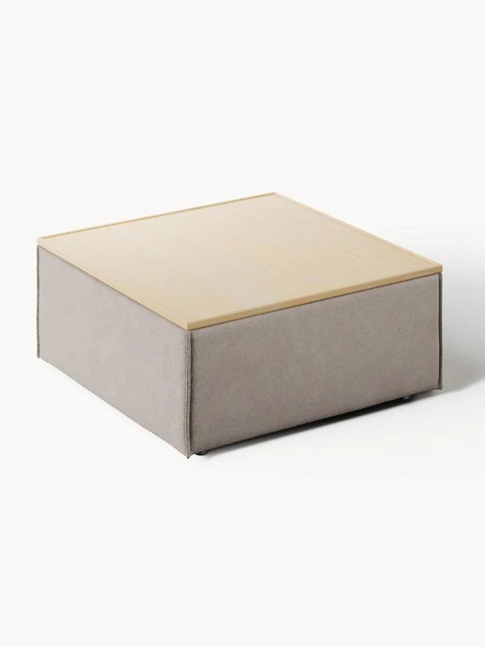 Dekoratif Saklama Alanlı Orta Sehpa - InNature Home - Kahve, Açık Meşe-Kanepe Koleksiyonları > Soft Koleksiyon,Oturma Odası > Sehpa,Oturma Odası > Puf ve Dinlenmeler,INNATURE Özel Koleksiyon,Çok Satanlar-INNATURE-NowShopFun