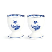 Delft Mavisi Desenli 2'li Yumurta Standı Seti-Yumurta Standı-&klevering-NowShopFun