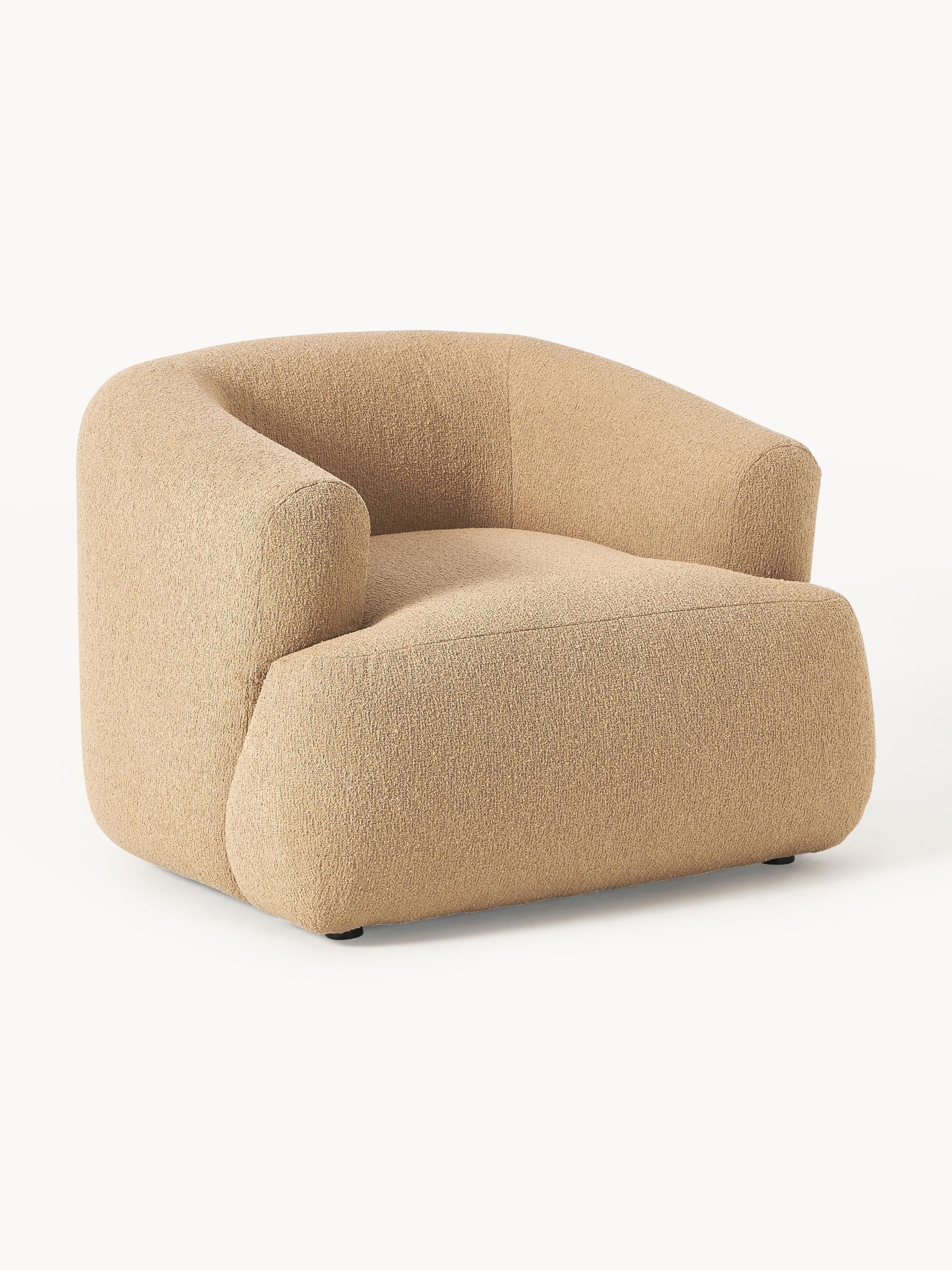 Wolke Armchair - Innature Home - Light Beige, Boucle