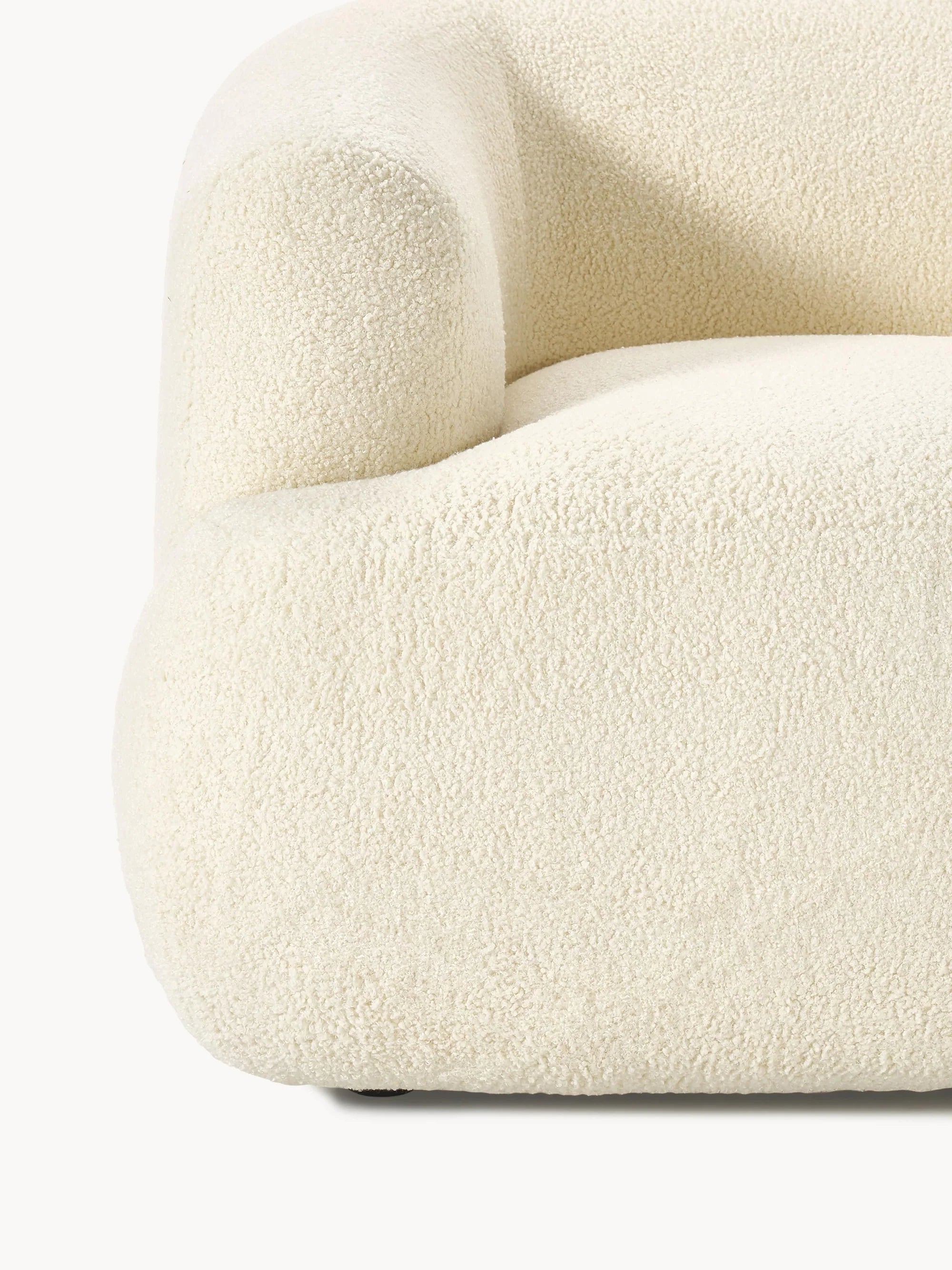 Wolke Armchair - Innature Home - Light Beige, Boucle