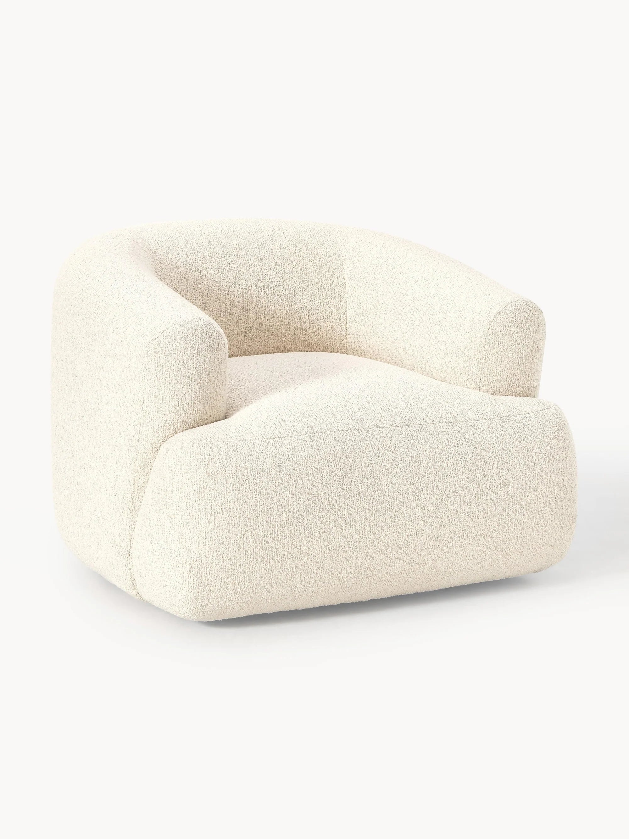 Wolke Armchair - Innature Home - Light Beige, Boucle