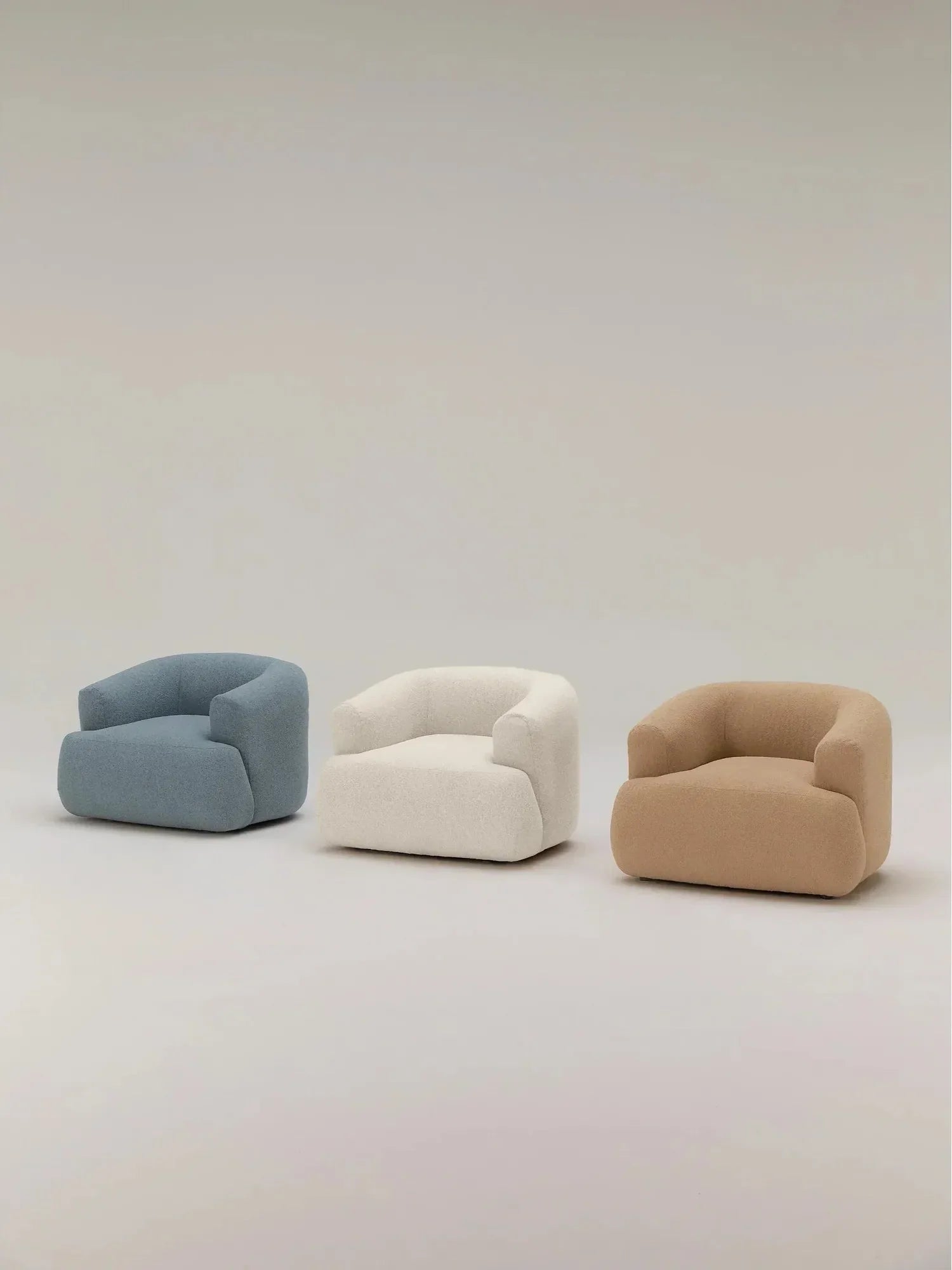 Wolke Tekli Koltuk - Oval Tasarım - İnce El İşçiliği - nowshopfun