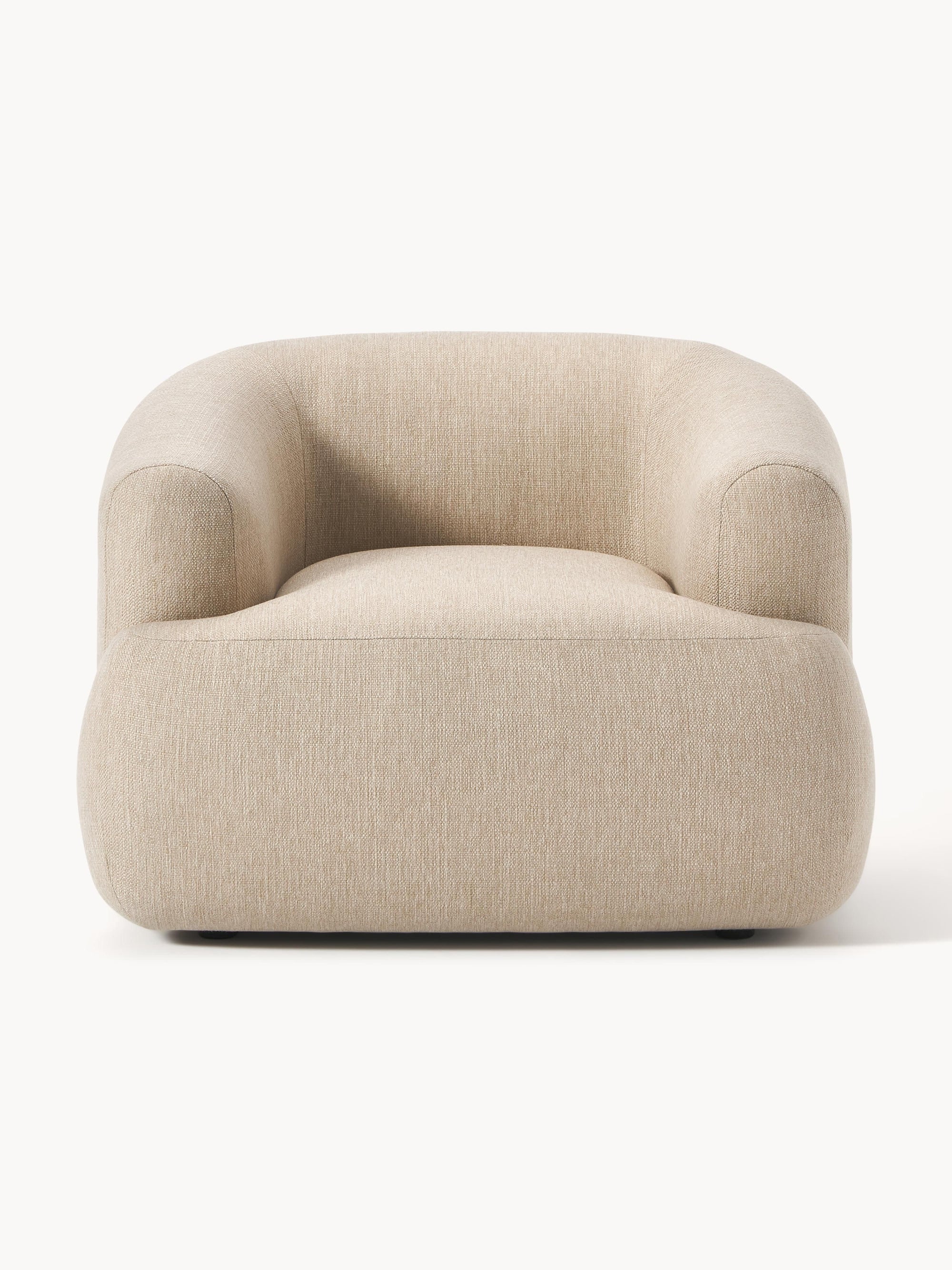Wolke Armchair - Innature Home - Light Beige, Boucle