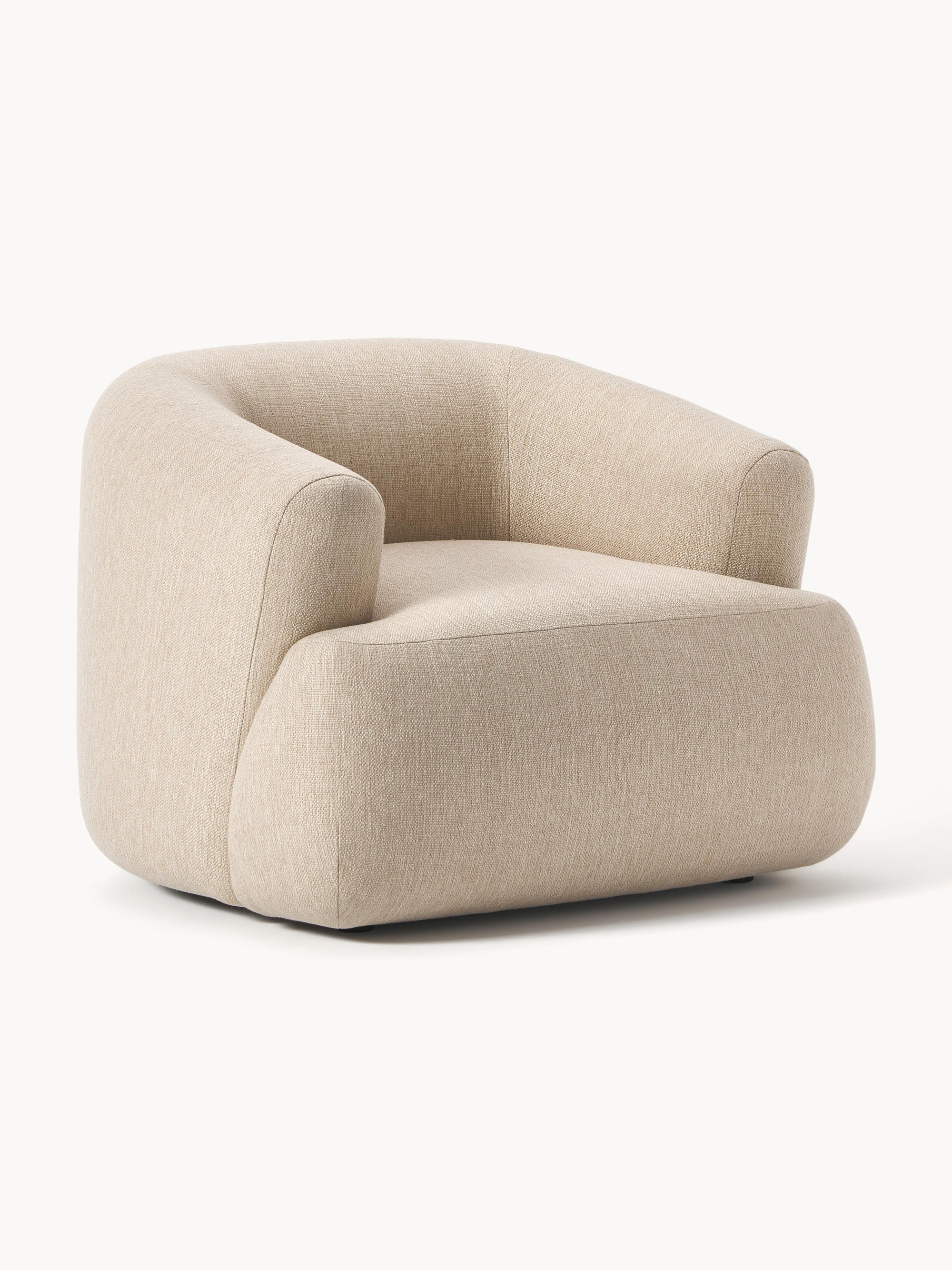 Wolke Armchair - Innature Home - Light Beige, Boucle