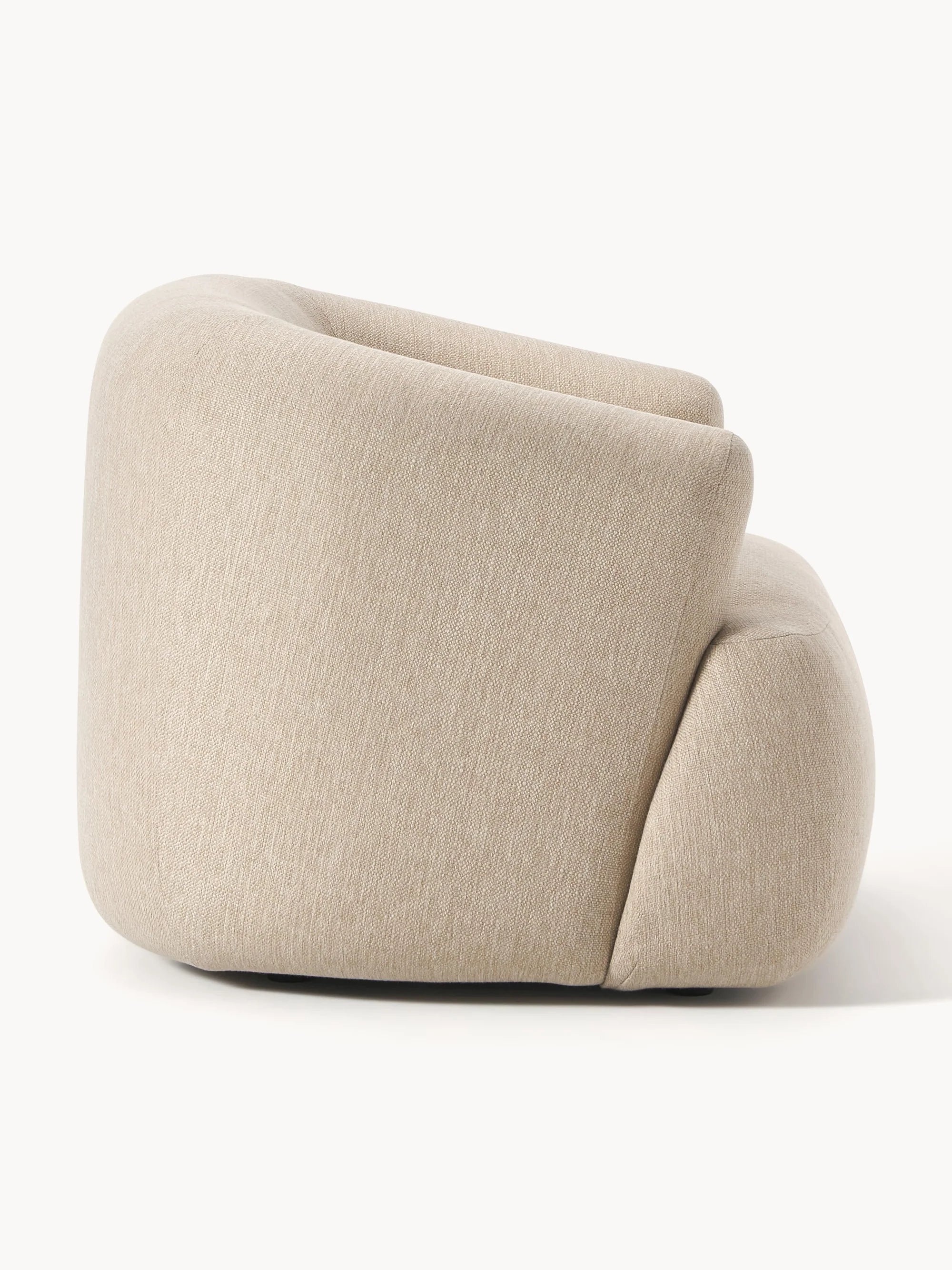 Wolke Armchair - Innature Home - Light Beige, Boucle
