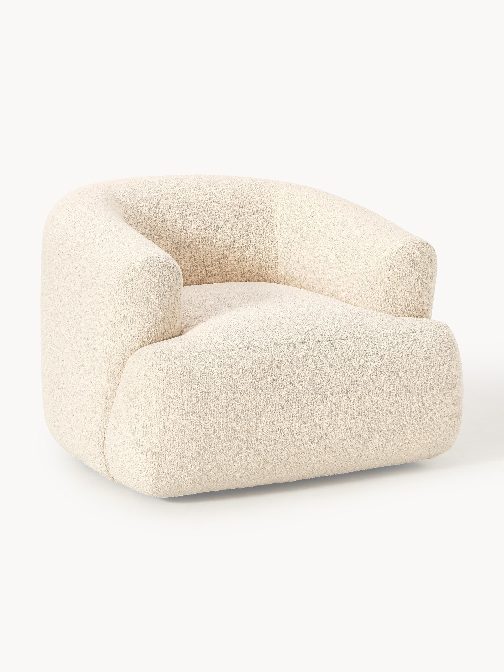 Wolke Armchair - Innature Home - Light Beige, Boucle