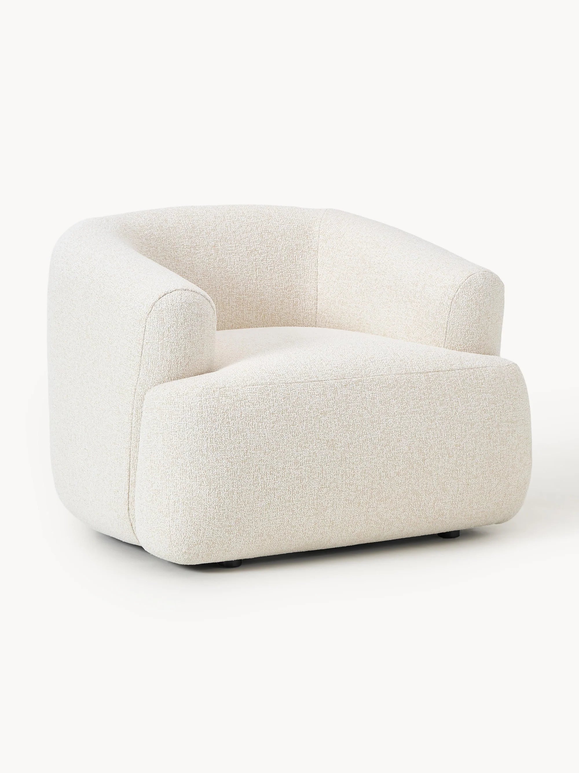 Wolke Armchair - Innature Home - Light Beige, Boucle
