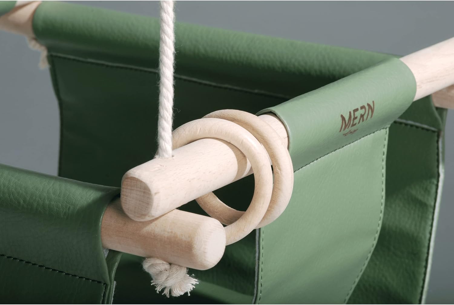 Deri Bebek Salıncağı - Mint