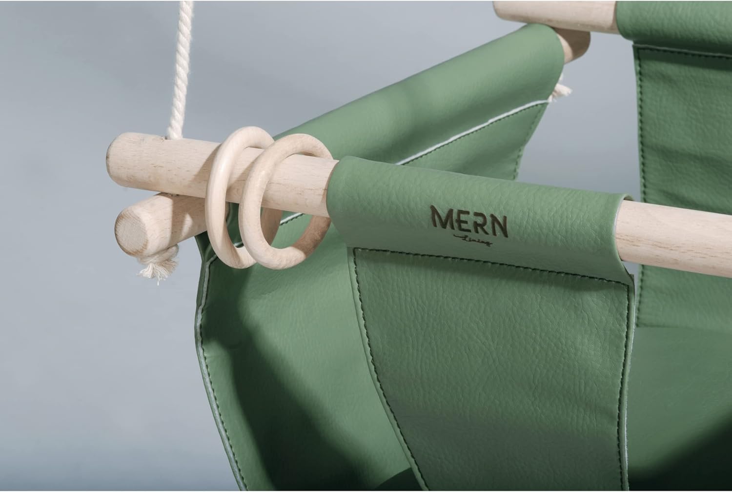 Deri Bebek Salıncağı - Mint