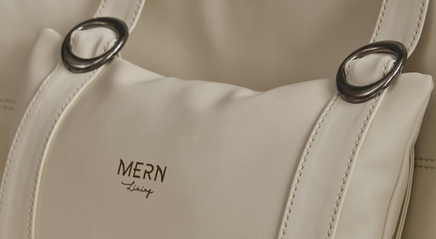 Deri Katlanır Sandalye - Off White