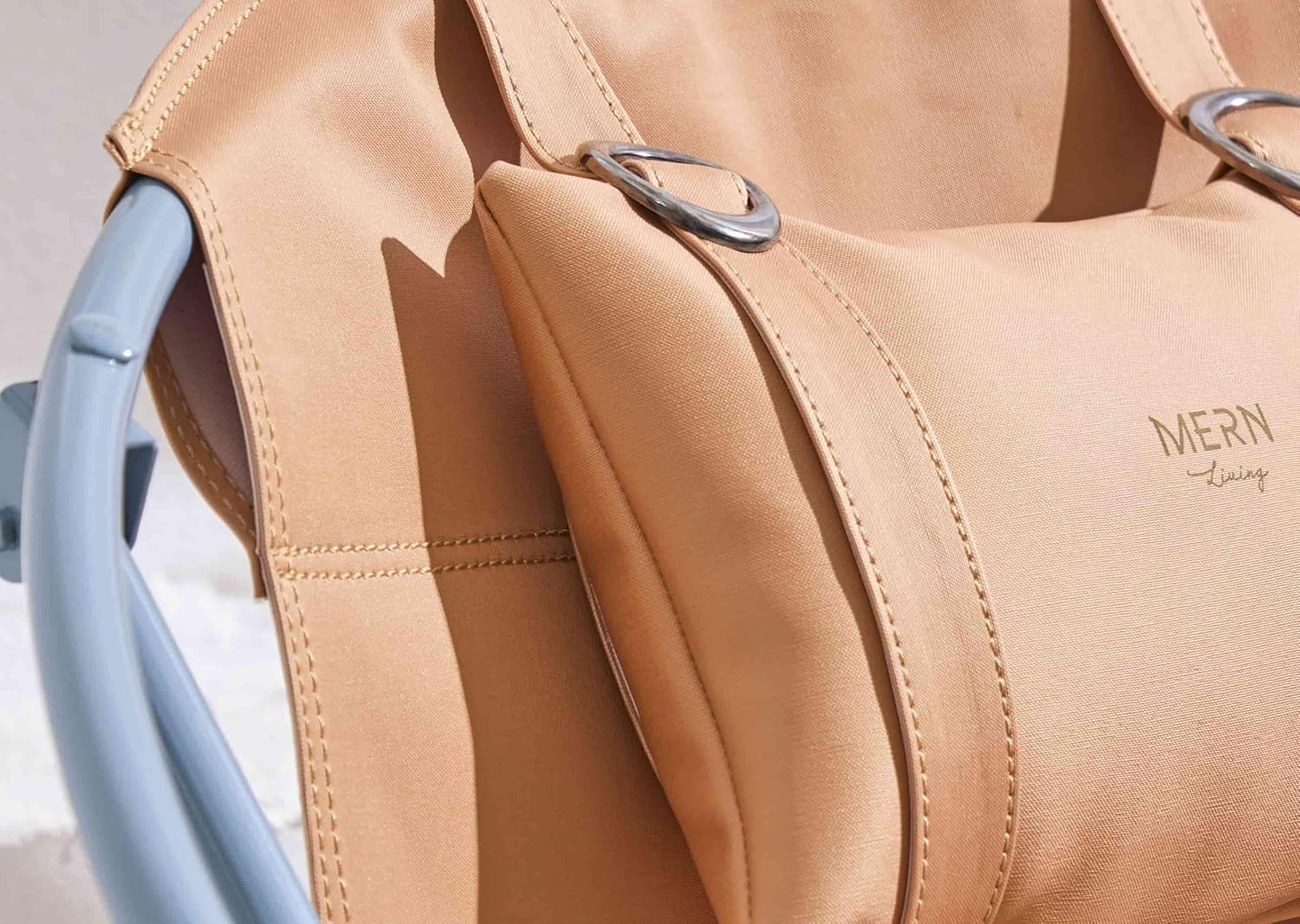 Deri Katlanır Sandalye - Turuncu