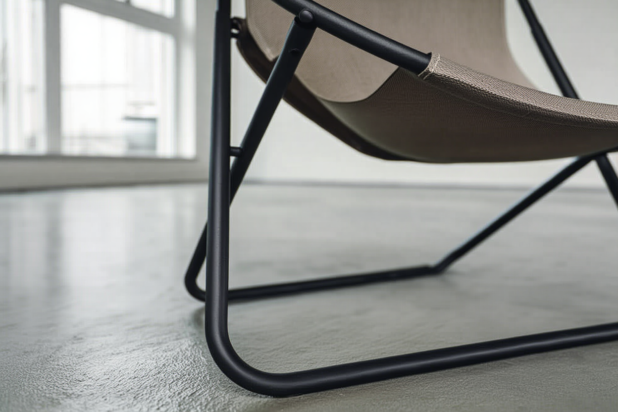 Deri Katlanır Sandalye - Vizon