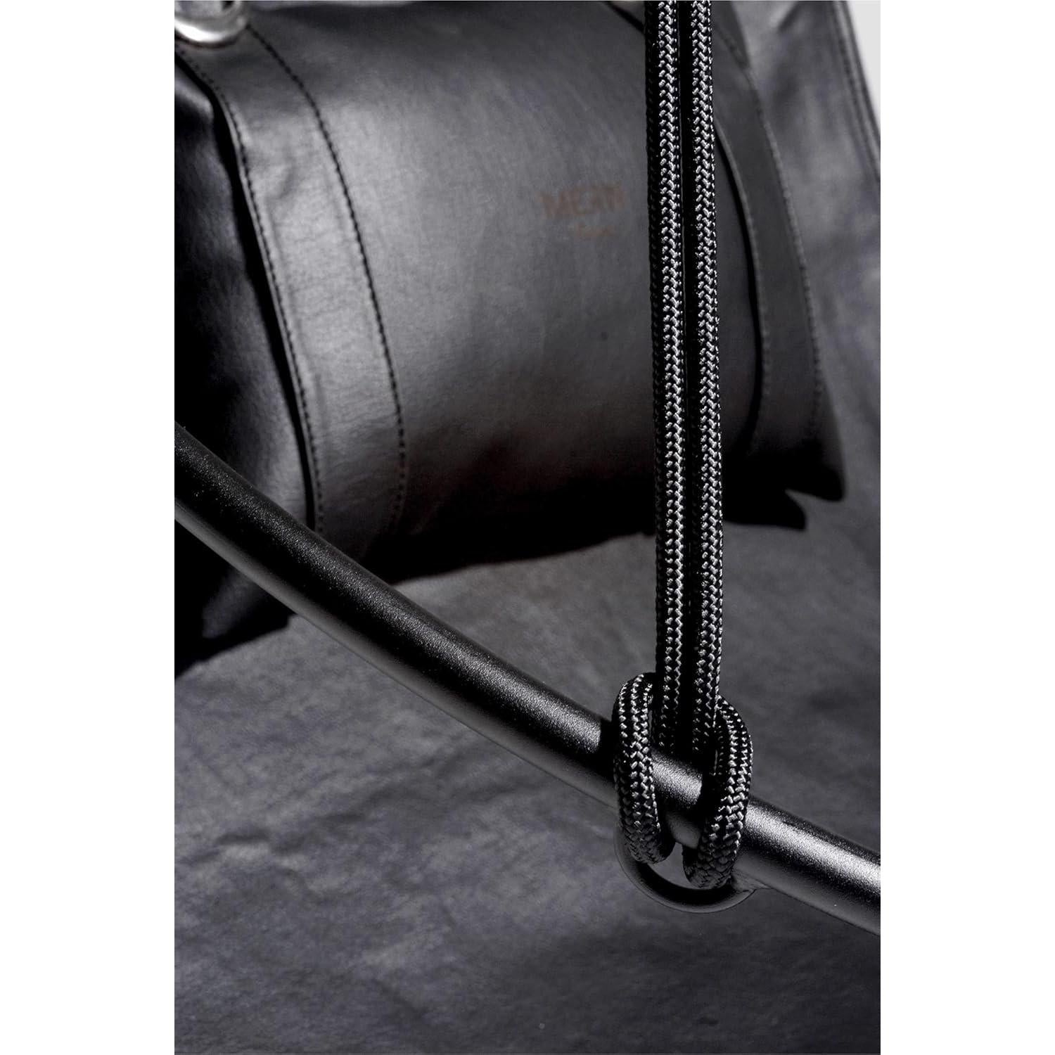 Deri Salıncak - Siyah