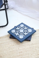 Deri Tic Tac Toe Dekor