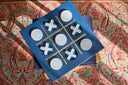Deri Tic Tac Toe Dekor