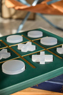 Deri Tic Tac Toe Dekor