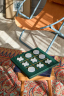 Deri Tic Tac Toe Dekor