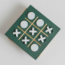 Deri Tic Tac Toe Dekor
