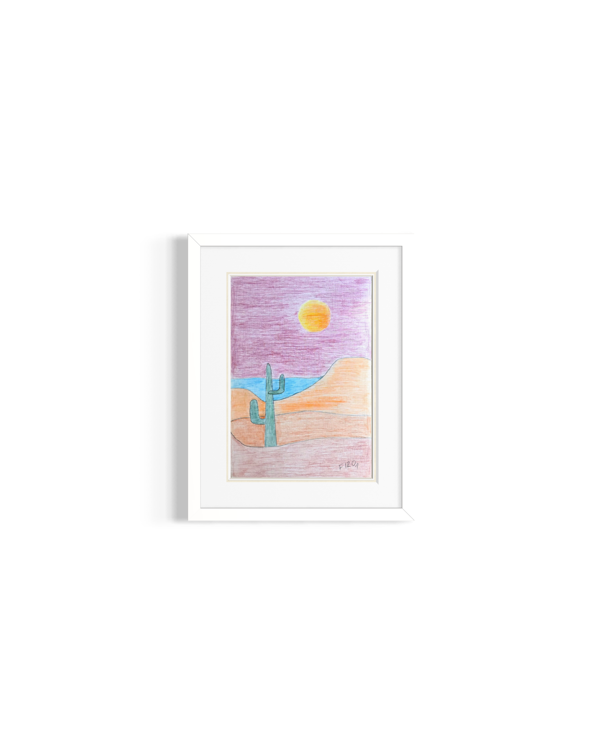 Desert Still Resim | 25x35 cm-Tablo-Fırat Aydın Works-NowShopFun