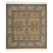 Deve Tüyü Rengi Kare Hereke Halısı-Kilim & Halı-KilimCo-NowShopFun