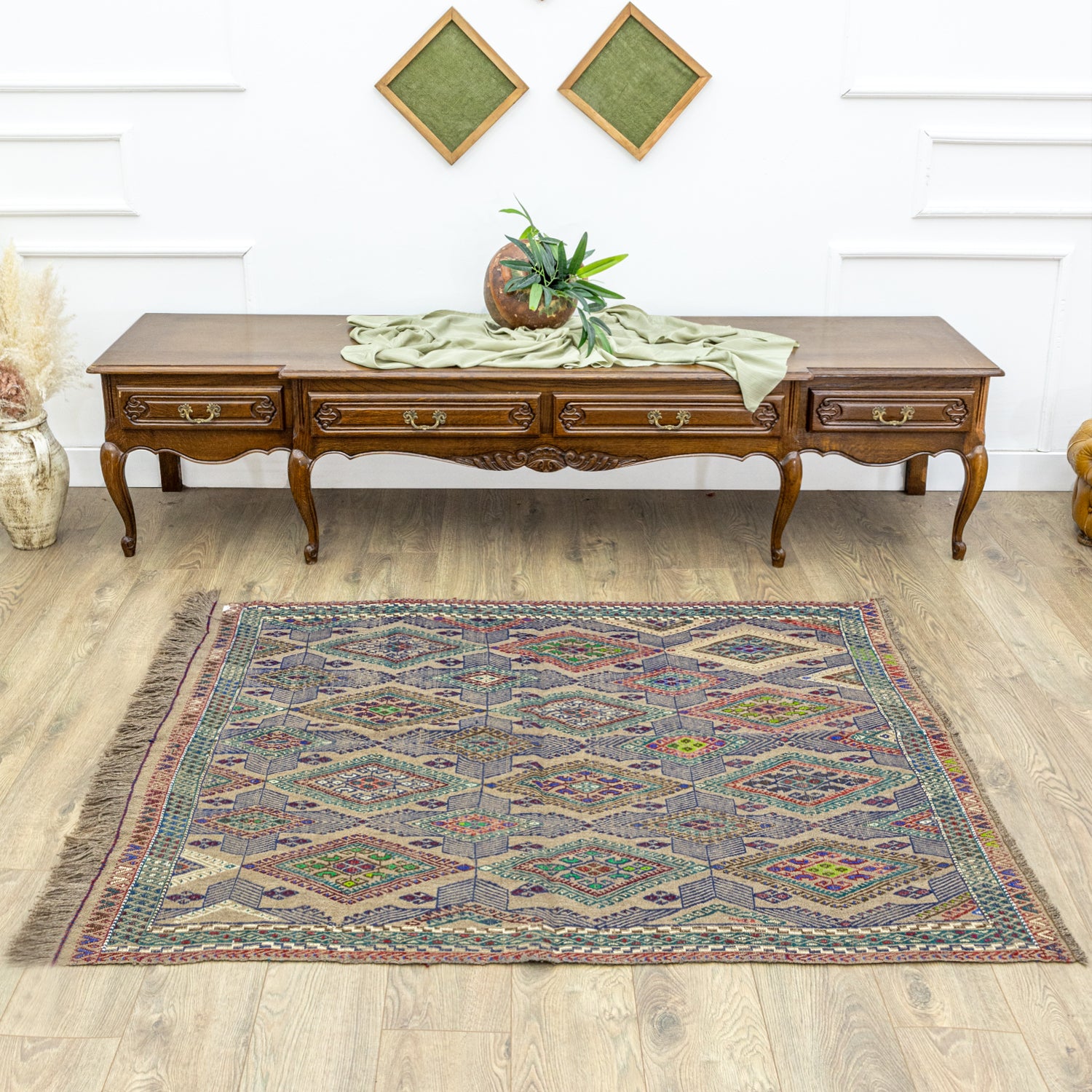 Diaz Dekoratif El Dokuma Kilim 127x159 cm
