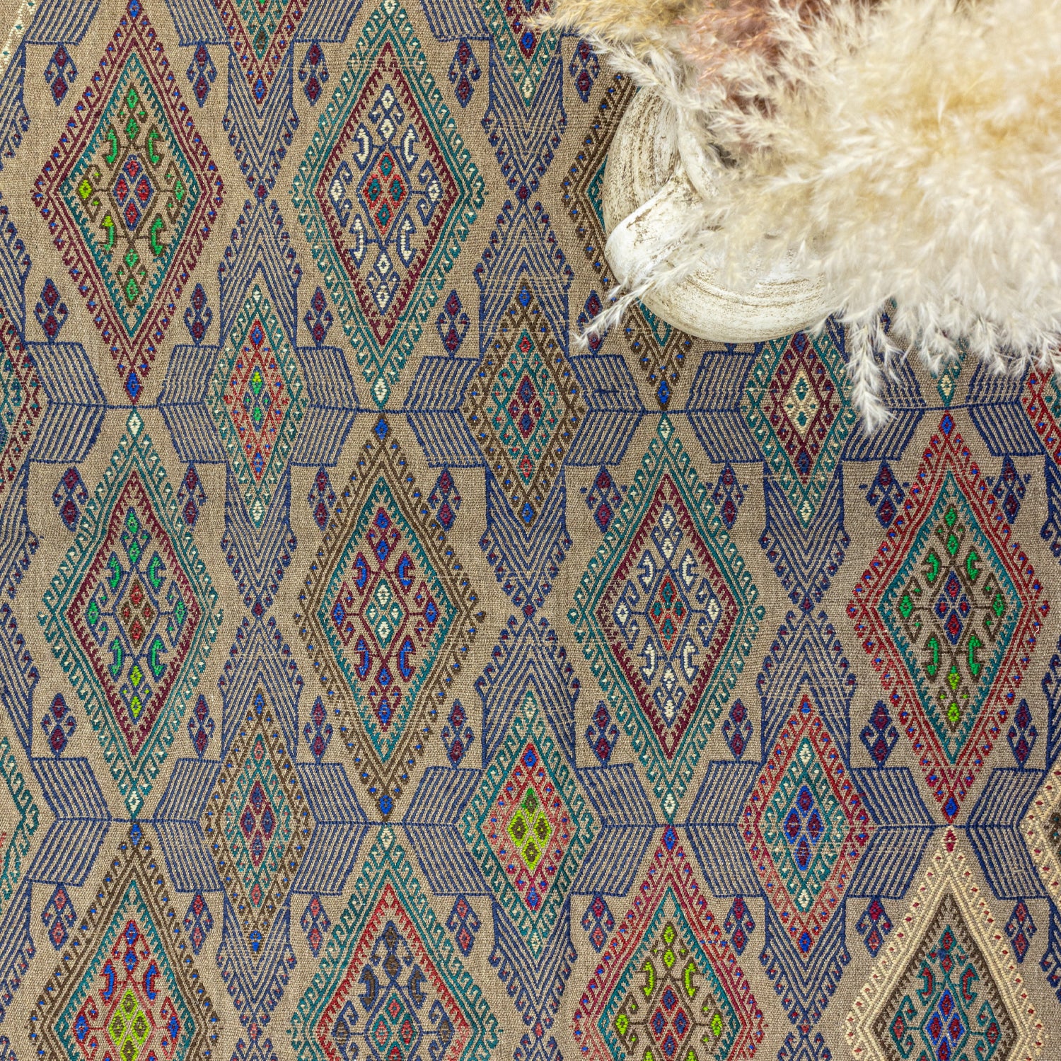 Diaz Dekoratif El Dokuma Kilim 127x159 cm