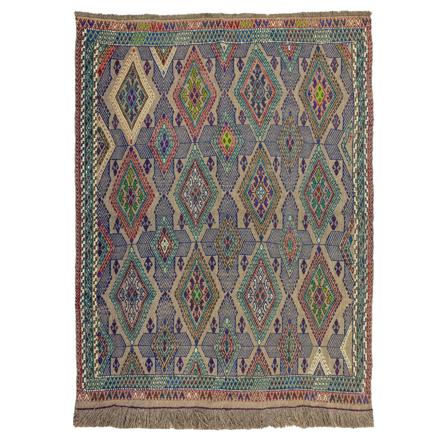 Diaz Dekoratif El Dokuma Kilim 127x159 cm