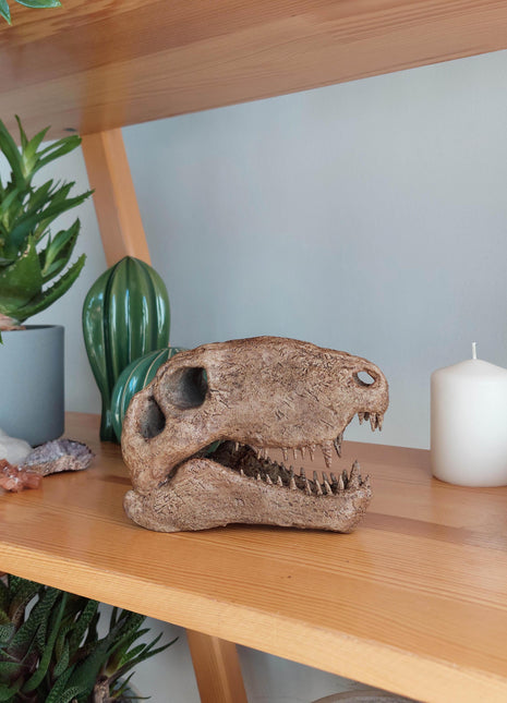 Dimetrodon Mini Seramik Heykel-Heykel-The Fossil Art-NowShopFun