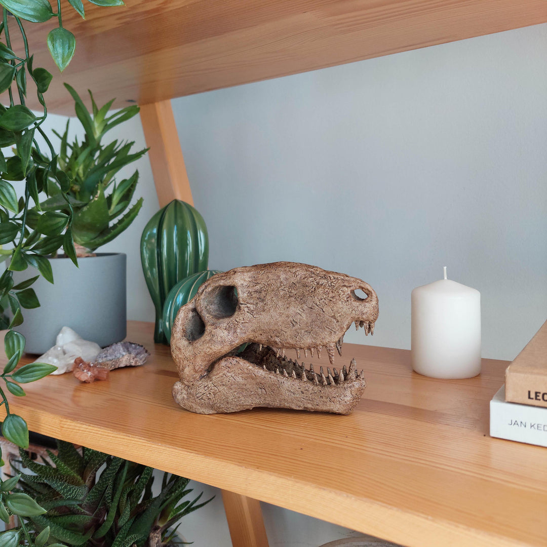 Dimetrodon Mini Seramik Heykel-Heykel-The Fossil Art-NowShopFun