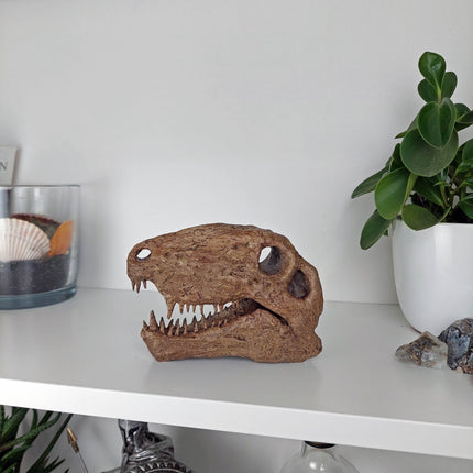 Dimetrodon Mini Seramik Heykel-Heykel-The Fossil Art-NowShopFun