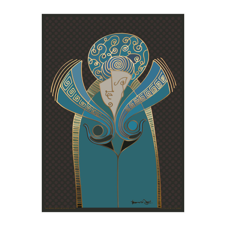 Diva - Fine Art Baskı