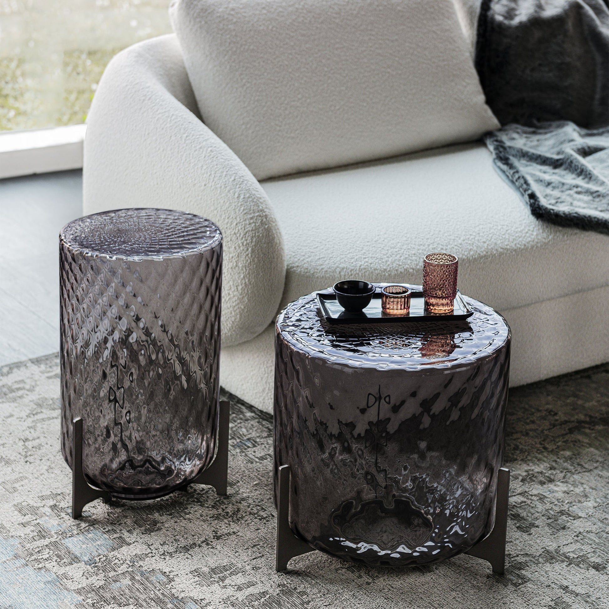 Dodo 2'li Cam Sehpa Seti-Sehpa-Cattelan Italia-NowShopFun