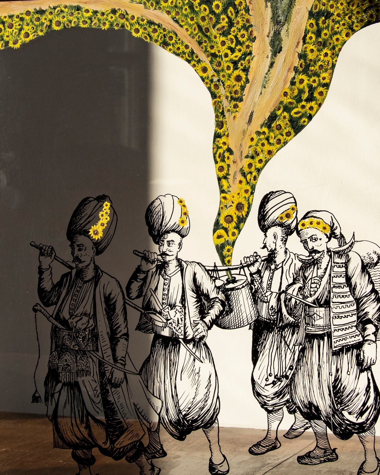 Doğa Paletindeki Osmanlılar Artwork
