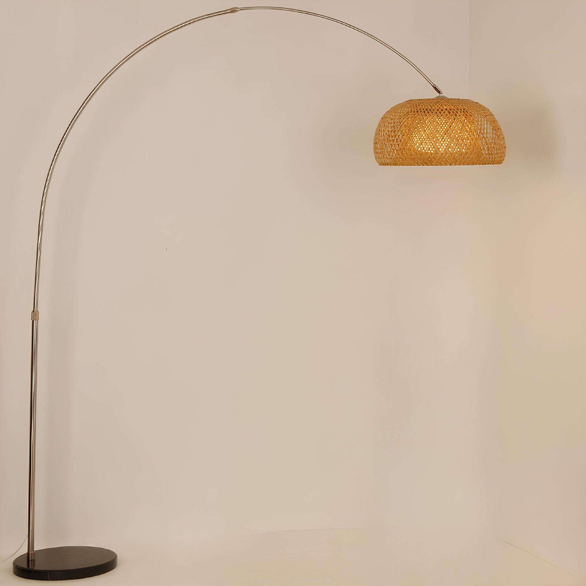 Doğal Bambu Deve Boynu Lambader