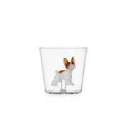 Dogs French Bulldog Figürlü Cam Su Bardağı