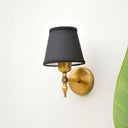 Dome Glow Gold Sutaşı İşlemeli Duvar Apliği