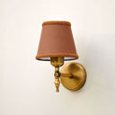 Dome Glow Gold Sutaşı İşlemeli Duvar Apliği