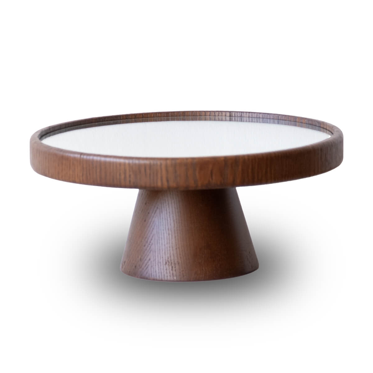 Dönen Ahşap Sunum Tepsisi