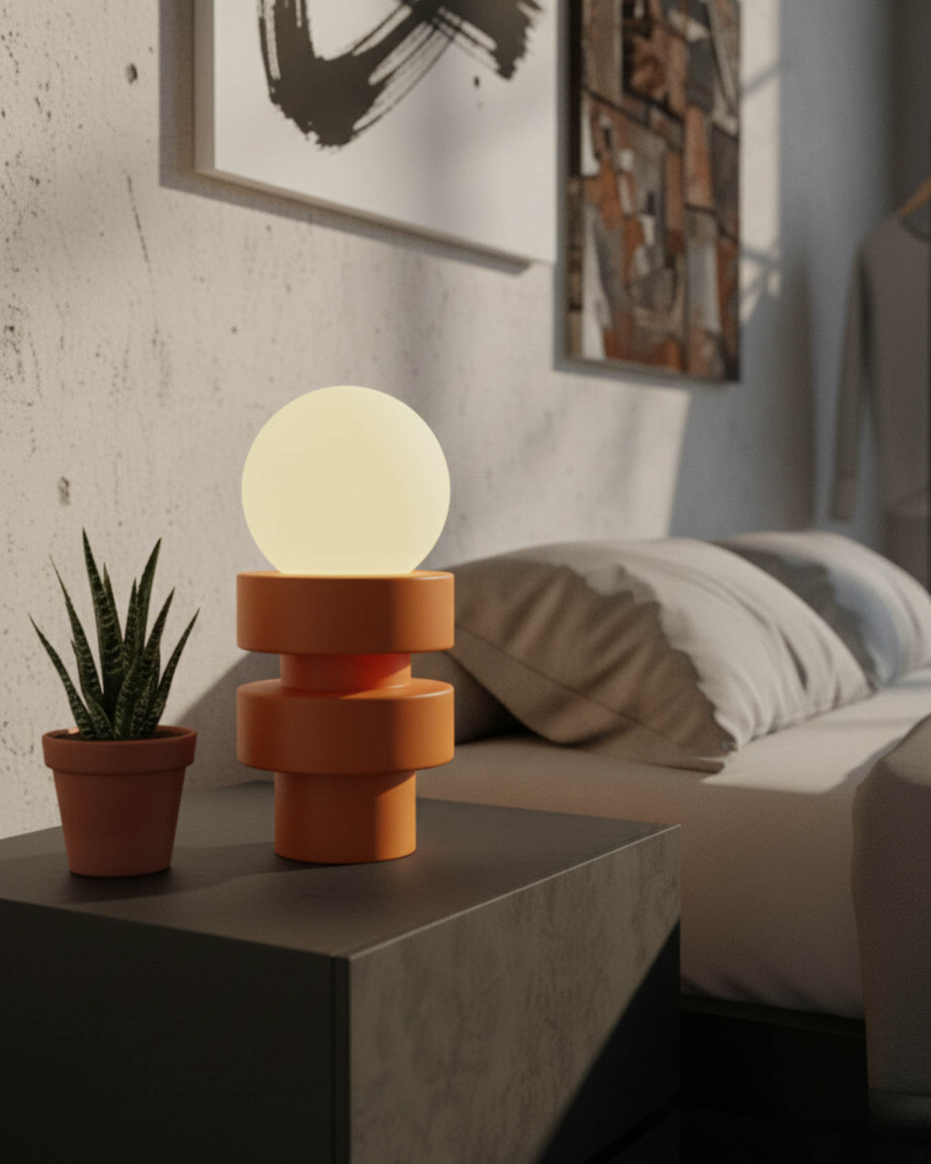 Dott Özel Tasarım Masa Lambası