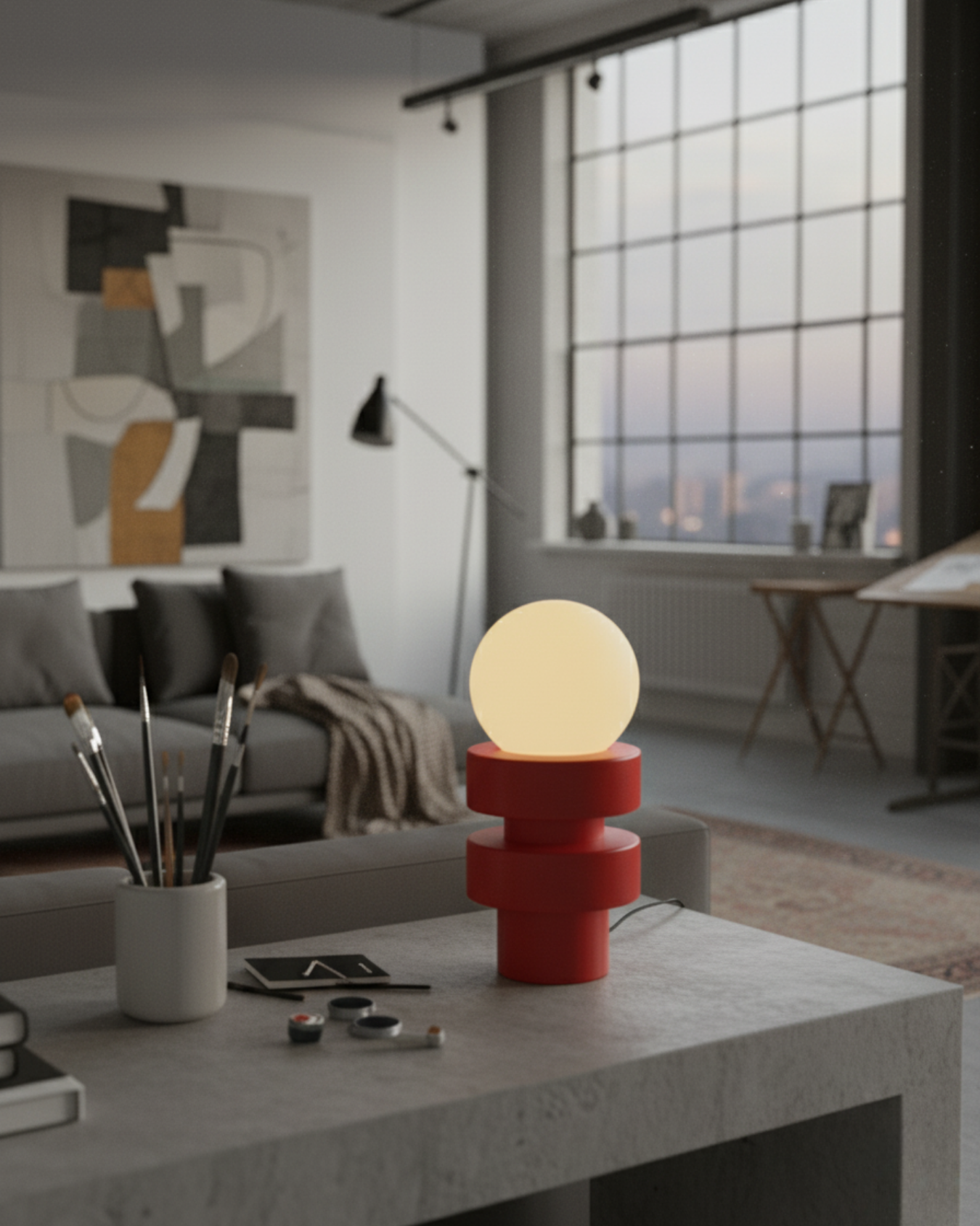 Dott Özel Tasarım Masa Lambası