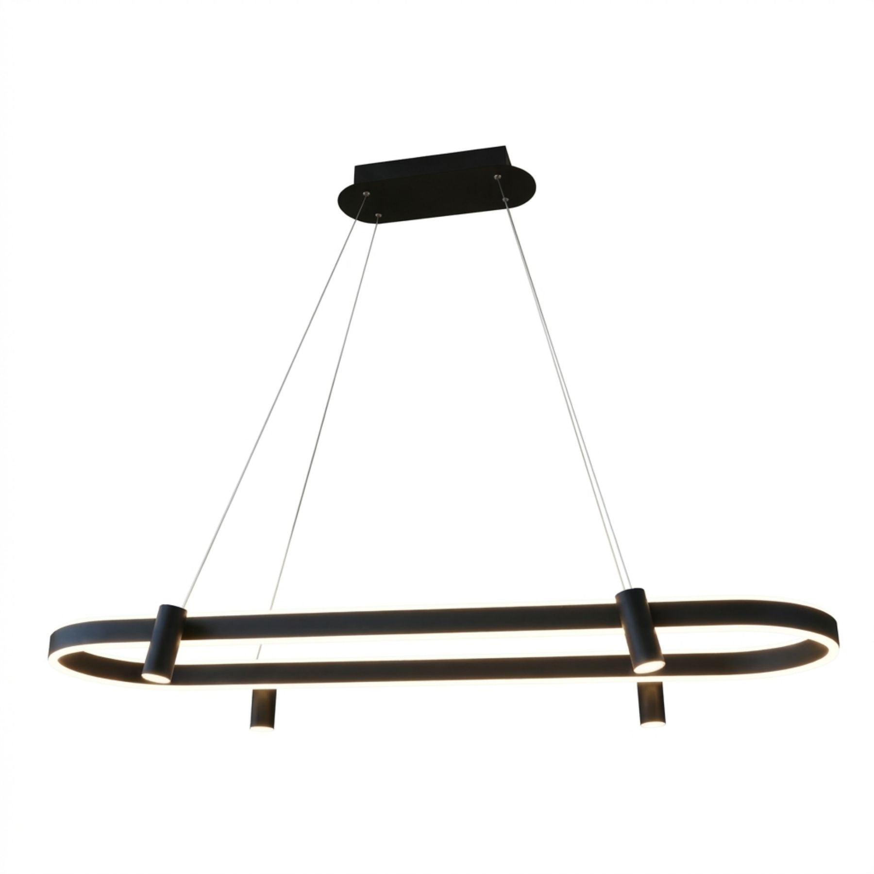 Double Light 120 Cm 4 Spotlu Led Avize