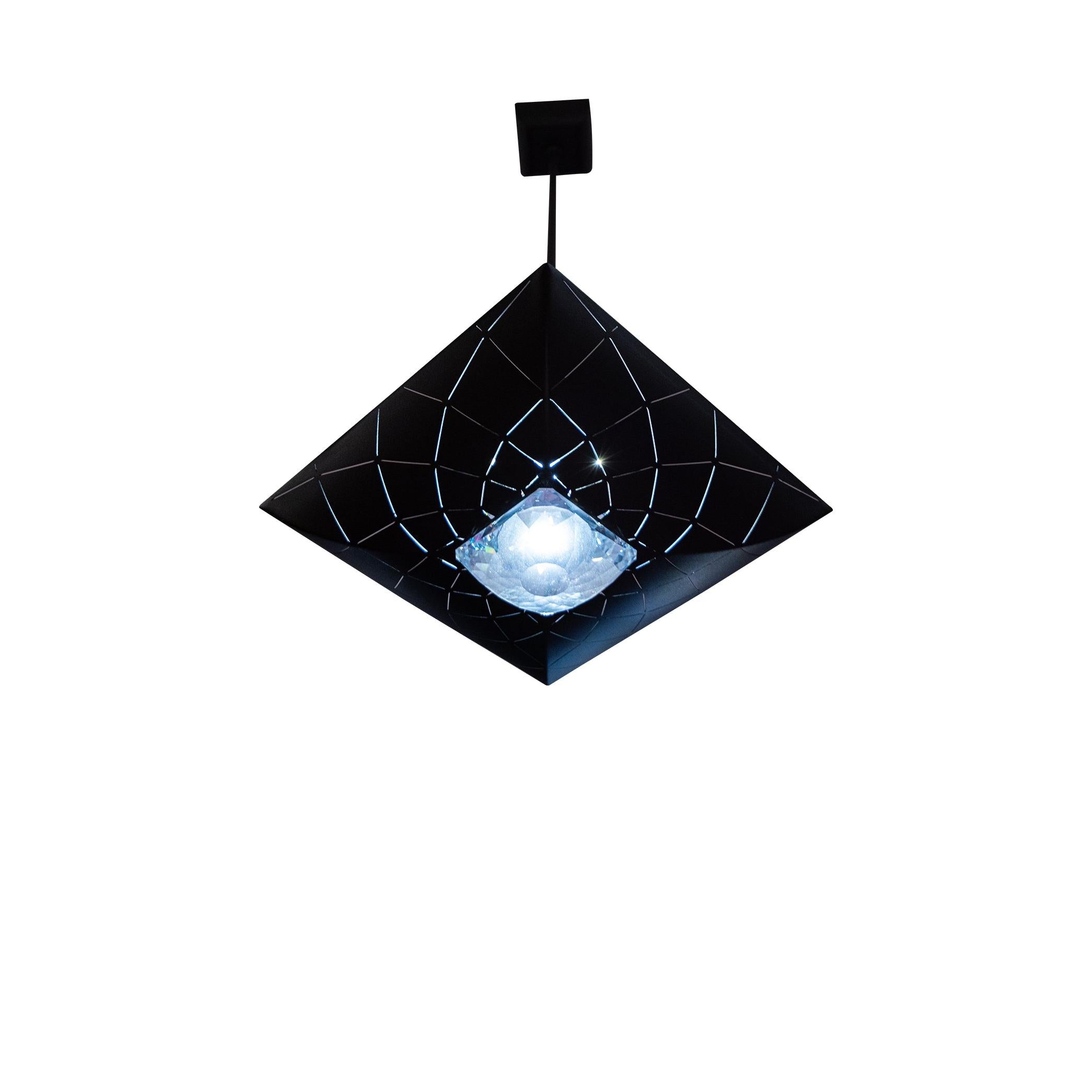 Downsquare 1l Sarkit Si̇Yah 85 Ø35x35x23.1 Cm Led 1x9.24w